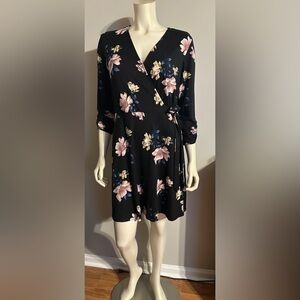Floral Wrap Dress